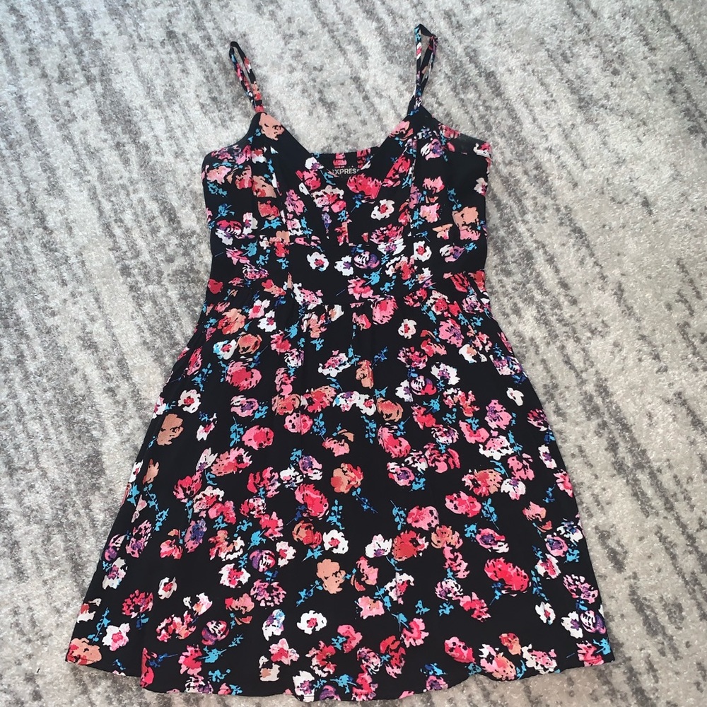 Express Floral Dress